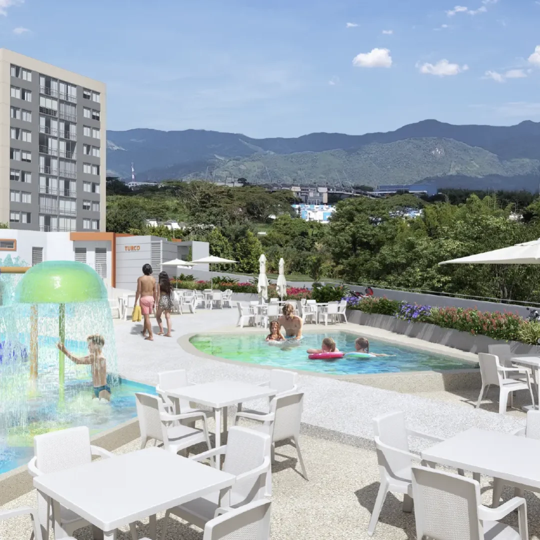 Reserva del eden piscina ninos