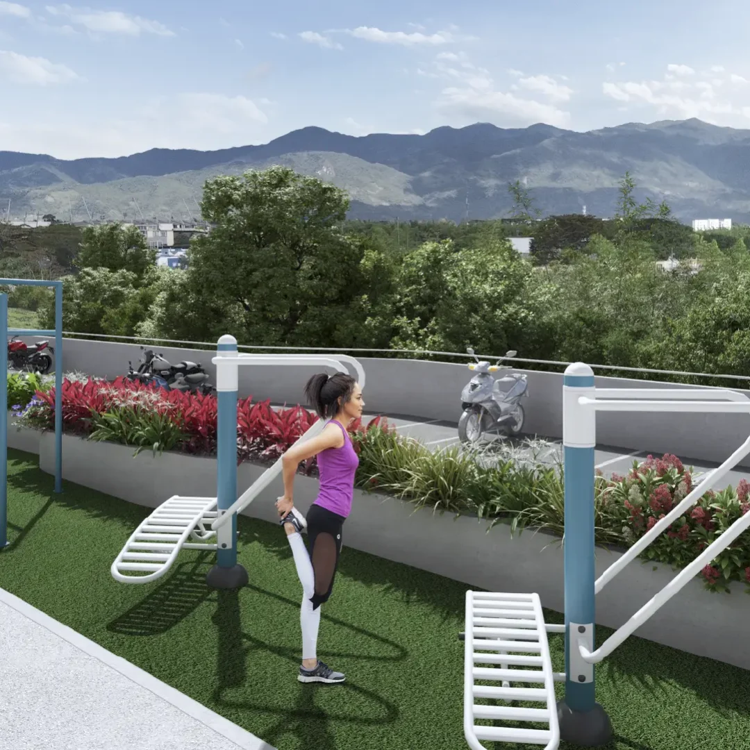 Reserva del eden gimnasio aire libre